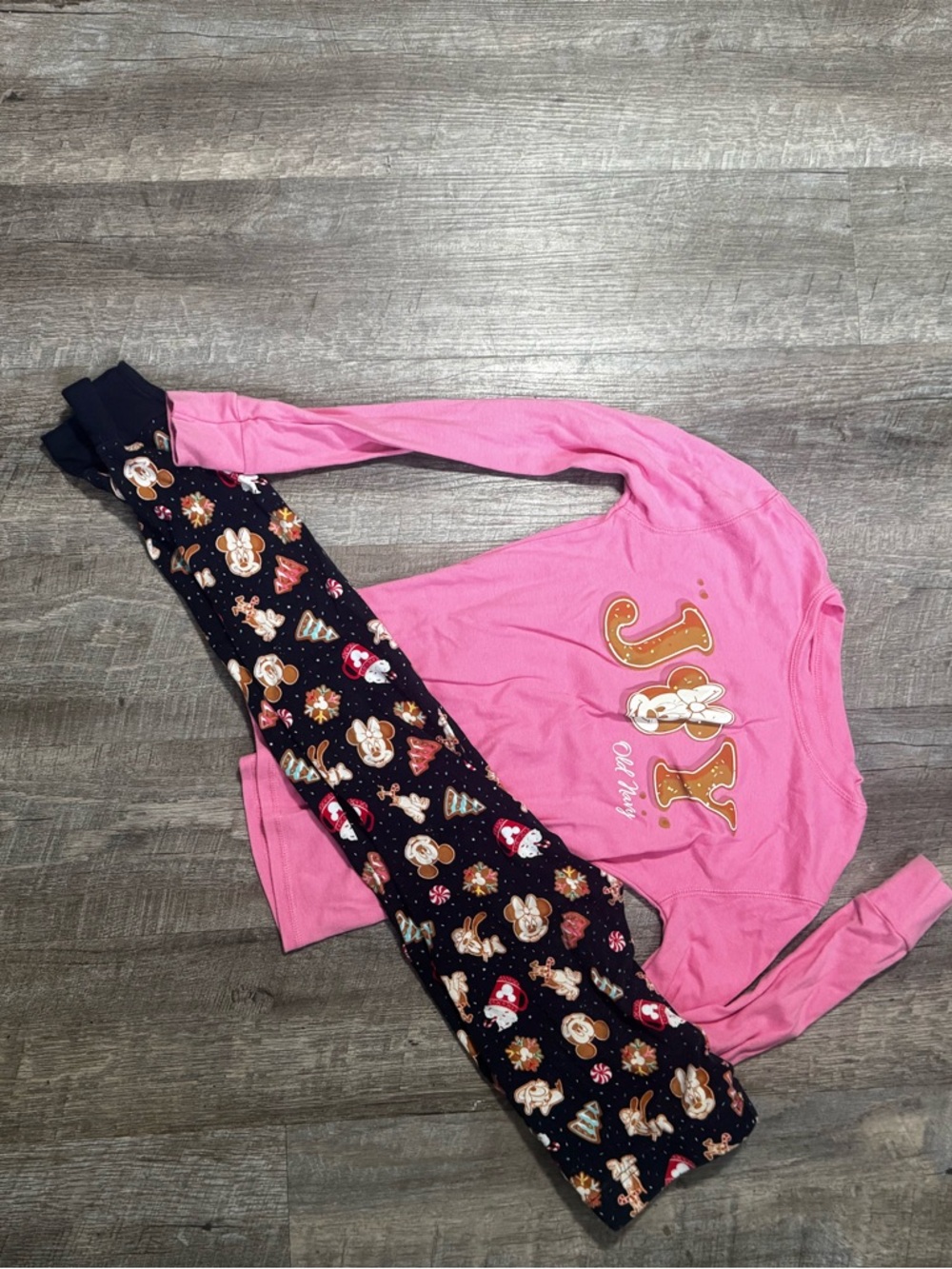 Old Navy Pink Disney Logo Tee